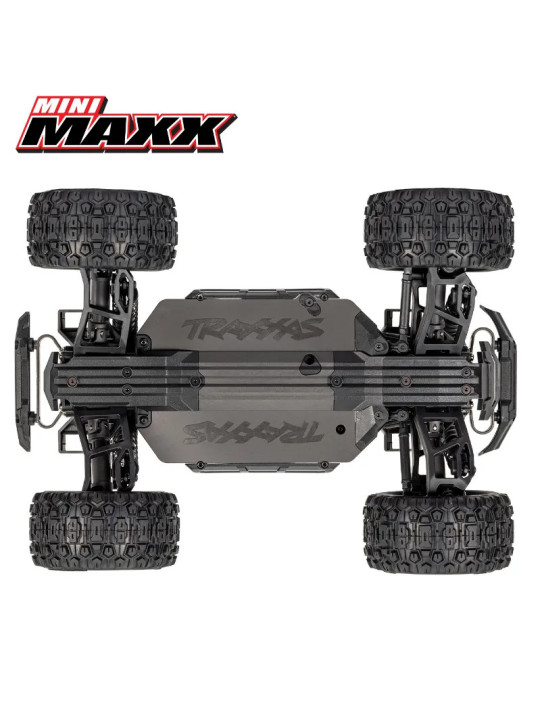 TRAXXAS MINI MAXX BL-2S USB AVEC ACCUS / CHARGEUR USB TQ 2.4 GHZ RTR 107154-1