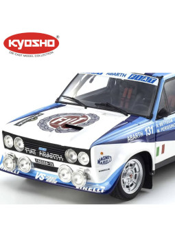 KYOSHO DIE CAST 1:18 FIAT 131 ABARTH A.BETTEGA WINNER PIANCAVALLO 1981 NR.2 KS08376F