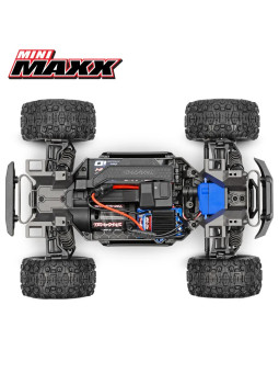 TRAXXAS MINI MAXX BL-2S USB AVEC ACCUS / CHARGEUR USB TQ 2.4 GHZ RTR 107154-1