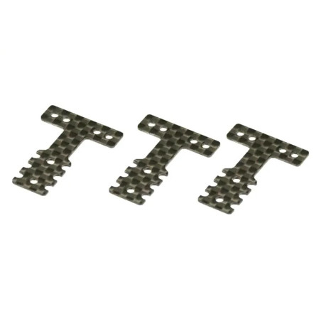 KYOSHO PLATINE DE SUSPENSION CARBONE (T) MINI-Z MR03 MM-LM (3) SOFT MZW403S