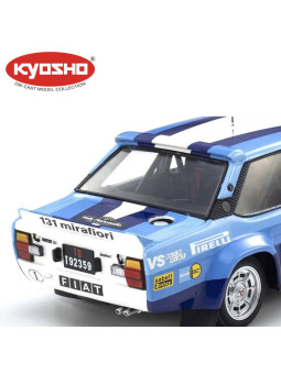 KYOSHO DIE CAST 1:18 FIAT 131 ABARTH A.BETTEGA WINNER PIANCAVALLO 1981 NR.2 KS08376F