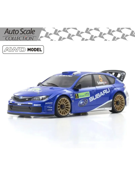 KYOSHO AUTOSCALE MINI-Z SUBARU IMPREZA WRC 2008 (MA020) MZP471WR