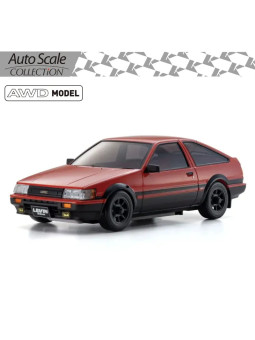 KYOSHO AUTOSCALE MINI-Z TOYOTA COROLLA LEVIN AE86 RED-BLACK (MA020) MZP473RBK