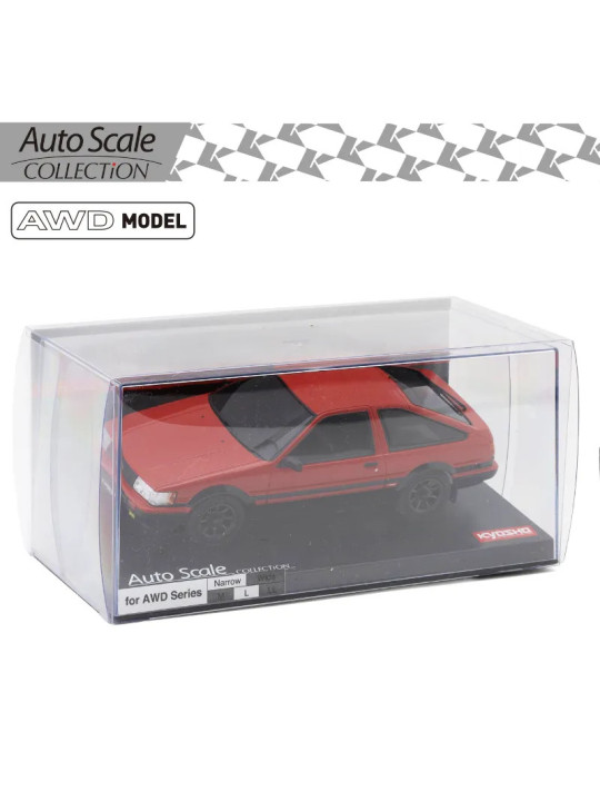 KYOSHO AUTOSCALE MINI-Z TOYOTA COROLLA LEVIN AE86 RED-BLACK (MA020) MZP473RBK