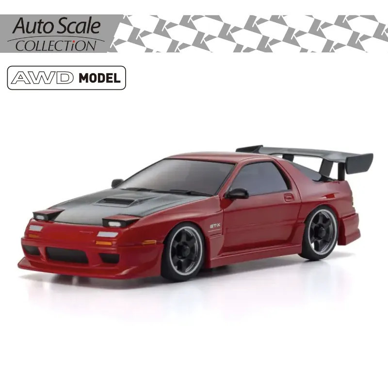 KYOSHO AUTOSCALE MINI-Z MAZDA SAVANNA RX7 FC3S RED W/AERO (MA020) MZP476R