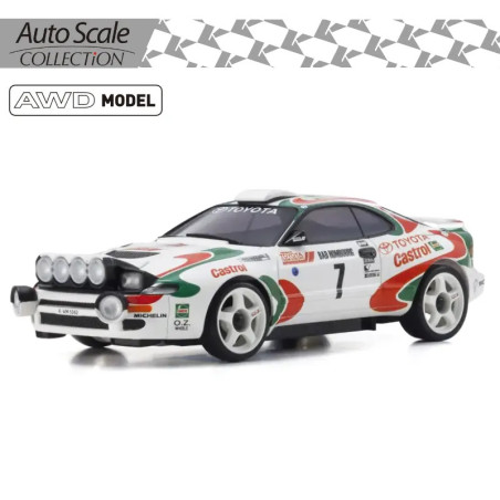 KYOSHO AUTOSCALE MINI-Z TOYOTA CELICA TURBO NO7 WRC 1993 (MA020) MZP481JK