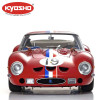 KYOSHO DIE CAST 1:18 FERRARI 250 GTO WINNER GT LM 1962 NR.19 NOBLET/GUICHET KS08438A