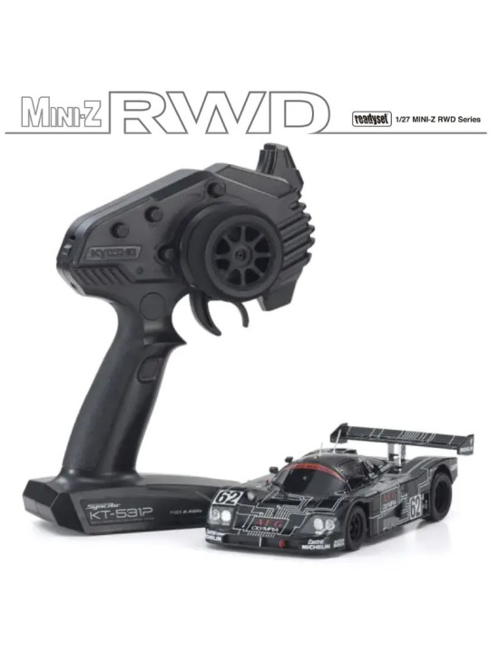 KYOSHO MINI-Z RWD SAUBER MERCEDES C9 NO.62 AEG LM 1988 (W-LM/KT531P) 32353AG