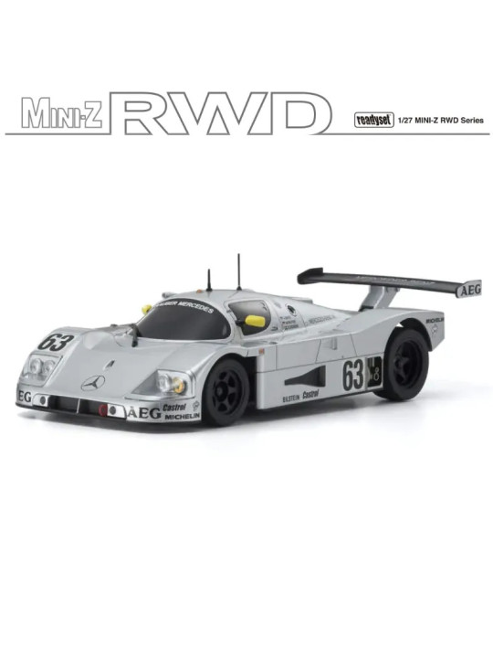 KYOSHO MINI-Z RWD SAUBER MERCEDES C9 NO.63 LM 1989 (W-LM/KT531P) 32353S