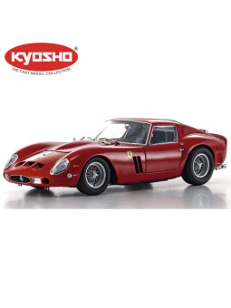 KYOSHO DIE CAST 1:18 FERRARI 250 GTO RED 1962 DIE-CAST COLLECTION KS08438R