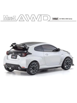 KYOSHO MINI-Z AWD TOYOTA GRMN YARIS CIRCUIT PACKAGE WHITE (MA020-KT531P) 32640PW