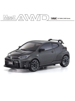 KYOSHO MINI-Z AWD TOYOTA GRMN YARIS CIRCUIT PACKAGE GUN METAL (MA020-KT531P) 32640GM