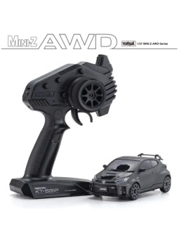 KYOSHO MINI-Z AWD TOYOTA GRMN YARIS CIRCUIT PACKAGE GUN METAL (MA020-KT531P) 32640GM