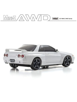 KYOSHO MINI-Z AWD NISSAN SKYLINE GT-R NISMO R32 WHITE (MA020-KT531P) 32639W