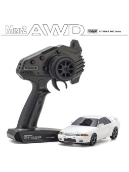 KYOSHO MINI-Z AWD NISSAN SKYLINE GT-R NISMO R32 WHITE (MA020-KT531P) 32639W
