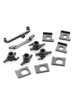 KYOSHO SUPPORT MOTEUR ET FUSÉES MINI-Z AWD MD004B