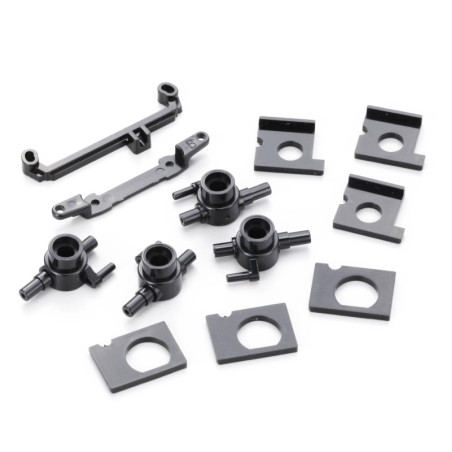 KYOSHO SUPPORT MOTEUR ET FUSÉES MINI-Z AWD MD004B