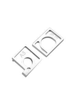 KYOSHO ALU MOTOR HOLDER SET MINI-Z AWD (SILVER) MDW007-03