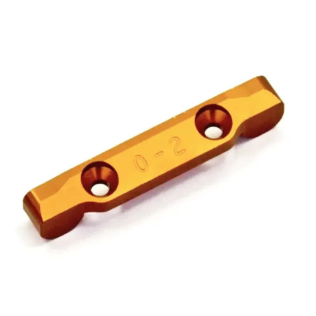 KYOSHO CALE ALU ARRIERE MINI-Z AWD DWS (CHASSE 0 - PINCEMENT 2) MDW102B-02