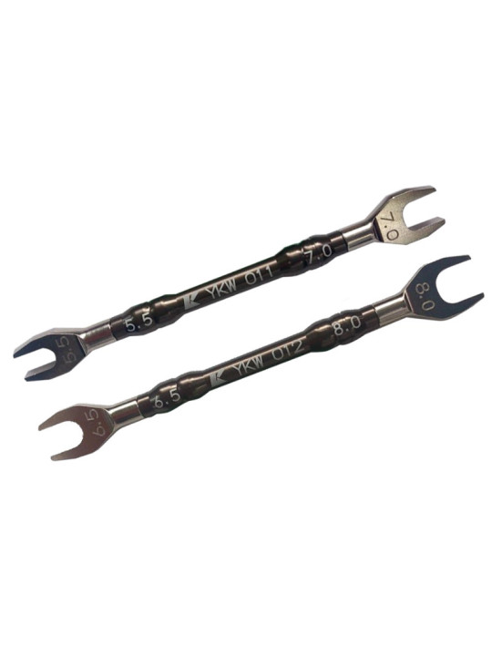 KYOSHO CLÉS PLATES 5.5-7.0MM / 6.5-8.0MM TEAM KANAI (2) YKW102