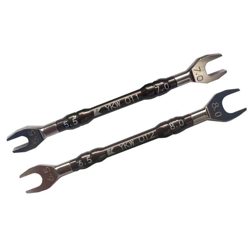 KYOSHO CLÉS PLATES 5.5-7.0MM / 6.5-8.0MM TEAM KANAI (2) YKW102