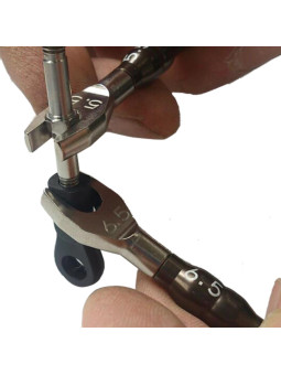 KYOSHO CLÉS PLATES 5.5-7.0MM / 6.5-8.0MM TEAM KANAI (2) YKW102