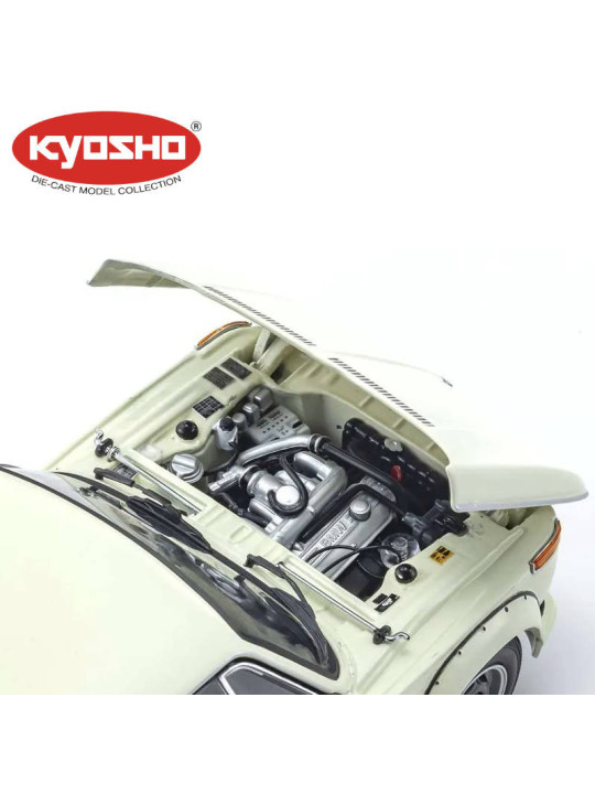 KYOSHO DIE CAST 1:18 BMW 2002 TURBO 1974 WHITE KS08544W