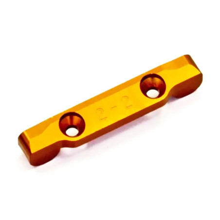 KYOSHO ALU REAR SUSPENSION HOLDER  MINI-Z AWD DWS (CASTER 2 - TOE 2) MDW102B-22
