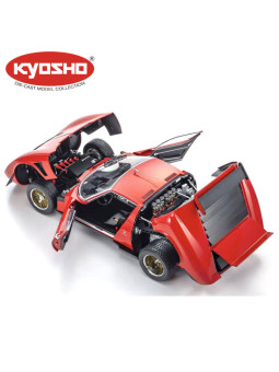 KYOSHO DIE CAST 1:12 LAMBORGHINI MIURA SVR 1970 ROUGE KS08625R