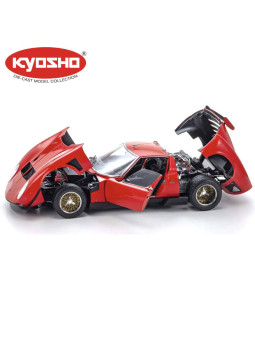 KYOSHO DIE CAST 1:12 LAMBORGHINI MIURA SVR 1970 ROUGE KS08625R