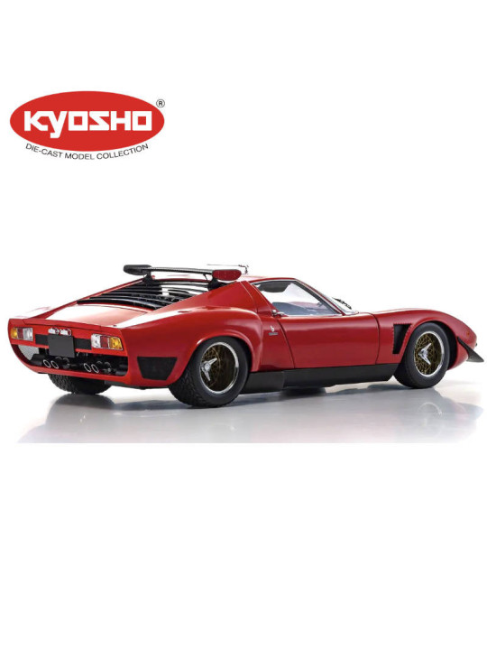 KYOSHO DIE CAST 1:12 LAMBORGHINI MIURA SVR 1970 RED KS08625R