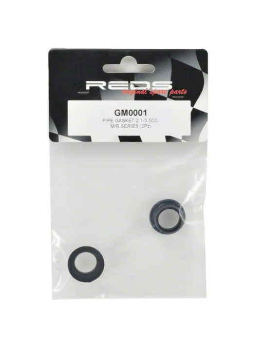 REDS RACING PIPE GASKET 2.1-3.5 CC M/R SERIES (2PCS) GM0001