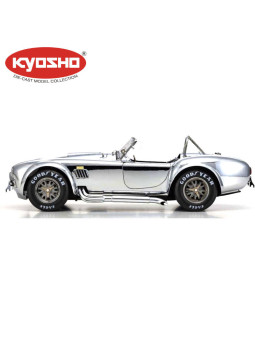 KYOSHO DIE CAST 1:12 SHELBY COBRA 427 S/C SPIDER 1962 CHROMED KS08633CP