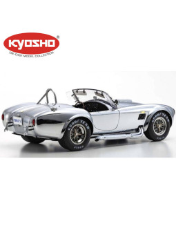 KYOSHO DIE CAST 1:12 SHELBY COBRA 427 S/C SPIDER 1962 CHROMED KS08633CP