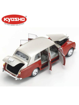 KYOSHO DIE CAST 1:18 ROLLS-ROYCE PHANTOM VI EWB 1968 RED-LIGHT BEIGE KS08905RLB
