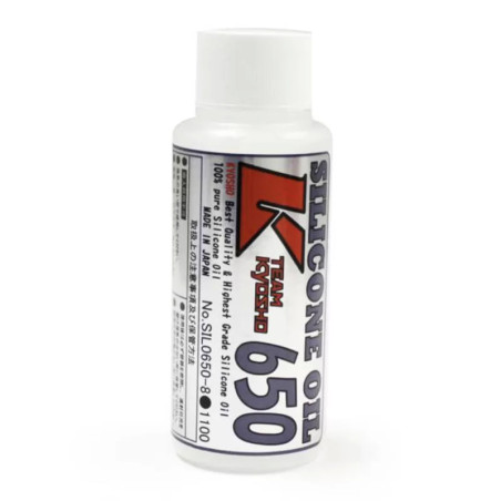 KYOSHO HUILE SILICONE 650 ( 80 ml ) SIL0650-8