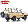 KYOSHO DIE CAST 1:18 TOYOTA LAND CRUISER 60 1980 BEIGE KS08956XBE