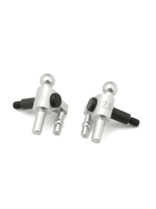 KYOSHO MINI-Z MR04 STEERING BLOCK CAMBER 2.5 - ALU MZW710-25