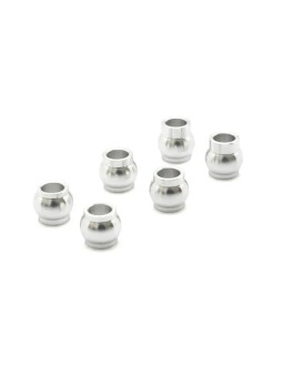 KYOSHO FRONT RIDE HEIGHT ADJUST BALL SET (6) MINI-Z MR04 MZW707