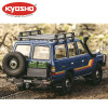 KYOSHO DIE CAST 1:18 TOYOTA LAND CRUISER 60 1980 BLEU KS08956XBL