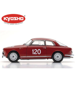 KYOSHO DIE CAST 1:18 ALFA ROMEO GIULETTA SV MILLE MIGLIA 1956 NR.120 KS08957A