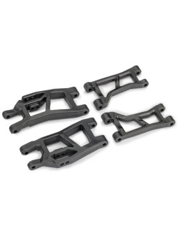 TRAXXAS TRIANGLES DE SUSPENSION AVANT SUPERIEUR ET INFERIEUR MINI MAXX 10731