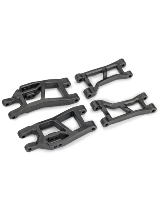 TRAXXAS TRIANGLES DE SUSPENSION AVANT SUPERIEUR ET INFERIEUR MINI MAXX 10731