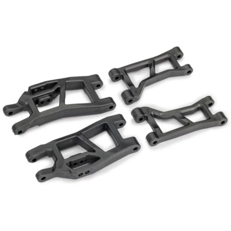 TRAXXAS TRIANGLES DE SUSPENSION AVANT SUPERIEUR ET INFERIEUR MINI MAXX 10731
