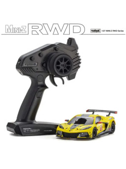 KYOSHO MINI-Z RWD CHEVROLET CORVETTE C8-R RACING YELLOW (W-MM/KT531P) 32342Y