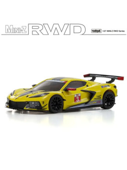 KYOSHO MINI-Z RWD CHEVROLET CORVETTE C8-R RACING YELLOW (W-MM/KT531P) 32342Y