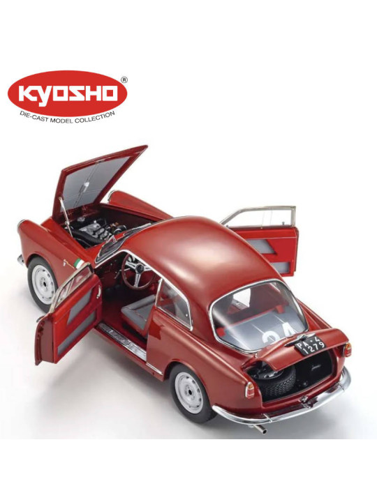 KYOSHO DIE CAST 1:18 ALFA ROMEO GIULETTA SV TARGA FLORIO 1957 NR.24 KS08957B