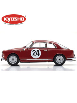 KYOSHO DIE CAST 1:18 ALFA ROMEO GIULETTA SV TARGA FLORIO 1957 NR.24 KS08957B