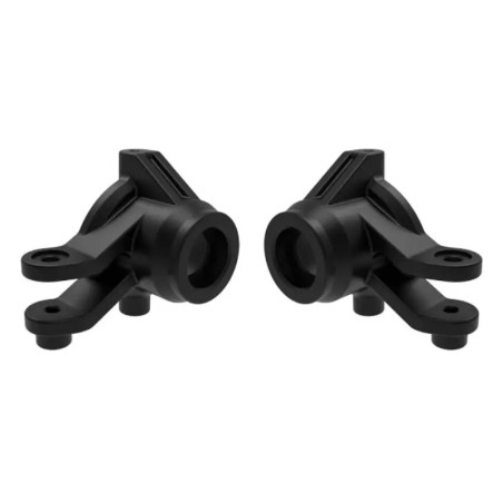 TRAXXAS STEERING BLOCKS LEFT & RIGHT (BLACK) – MINI MAXX 10736-BLK
