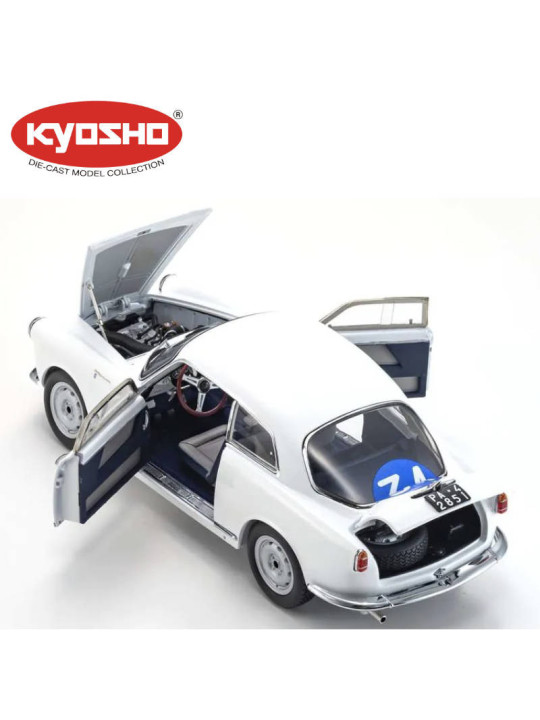 KYOSHO DIE CAST 1:18 ALFA ROMEO GIULETTA SV TARGA FLORIO 1960 NR.34 KS08957C